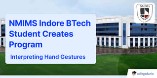 NMIMS Indore BTech Student Creates Program for Interpreting Hand Gestures; Check Details Here